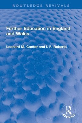 Further Education in England and Wales 1
