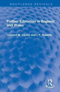 bokomslag Further Education in England and Wales