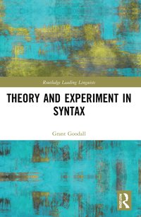 bokomslag Theory and Experiment in Syntax