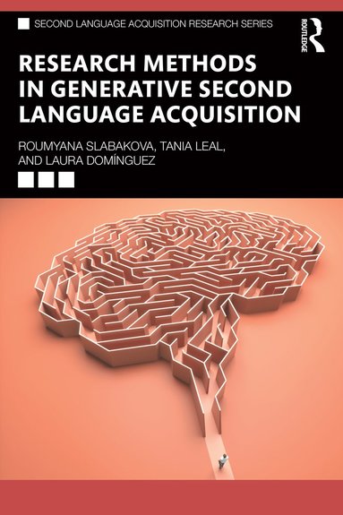 bokomslag Research Methods in Generative Second Language Acquisition