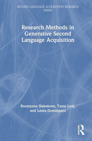 bokomslag Research Methods in Generative Second Language Acquisition