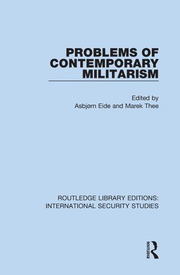 Problems of Contemporary Militarism 1