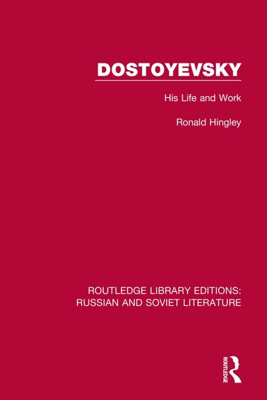 Ronald Hingley - Dostoyevsky, Häftad