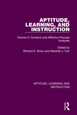 Aptitude, Learning, and Instruction 1