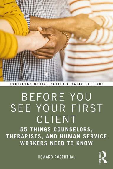 Howard Rosenthal - Before You See Your First Client, Häftad