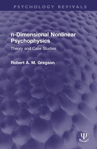 bokomslag n-Dimensional Nonlinear Psychophysics