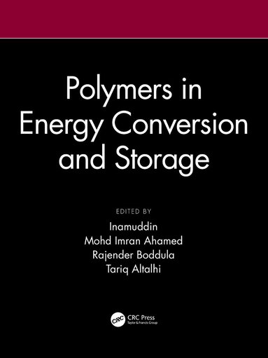 Inamuddin, Mohd Imran Ahamed, Rajender Boddula, Tariq A. Altalhi - Polymers in Energy Conversion and Storage, Inbunden
