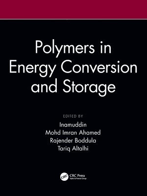 Inamuddin, Mohd Imran Ahamed, Rajender Boddula, Tariq A. Altalhi, China) Boddula, Rajender (National Center for Nanoscience and Technology (NCNST), Beijing - Polymers in Energy Conversion and Storage, Häftad