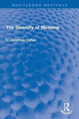 The Diversity of Meaning 1