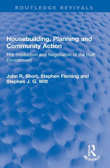 bokomslag Housebuilding, Planning and Community Action
