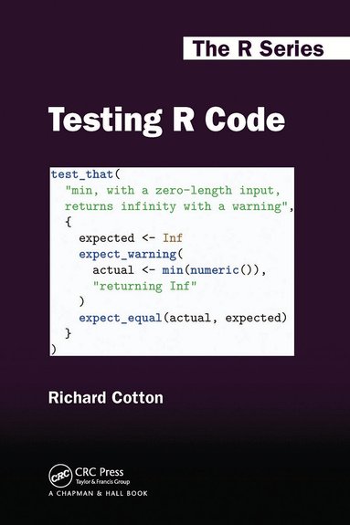 Richard Cotton - Testing R Code, Häftad