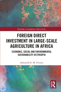 bokomslag Foreign Direct Investment in Large-Scale Agriculture in Africa