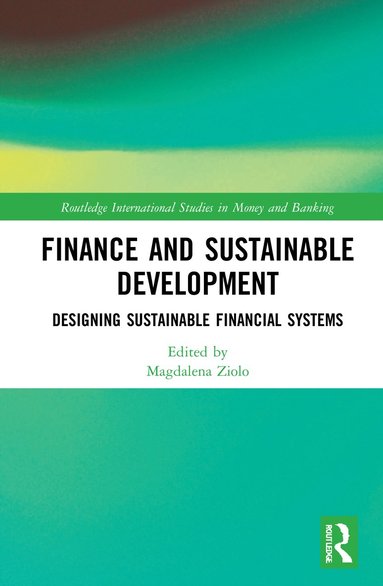 bokomslag Finance and Sustainable Development