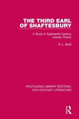 R.L. Brett, R. L. Brett - Third Earl of Shaftesbury, Häftad