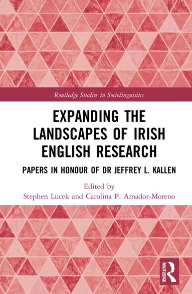 Stephen Lucek, Carolina P. Amador-Moreno - Expanding the Landscapes of Irish English Research, Inbunden