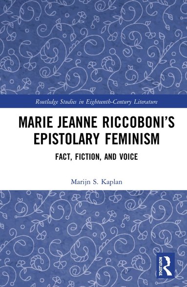 bokomslag Marie Jeanne Riccoboni's Epistolary Feminism