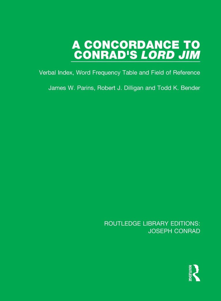Concordance to Conrad's Lord Jim