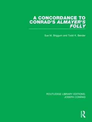 bokomslag Concordance to Conrad's Almayer's Folly