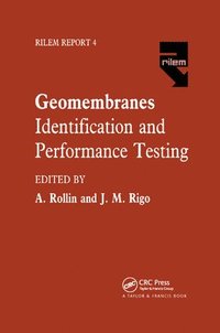 bokomslag Geomembranes - Identification and Performance Testing