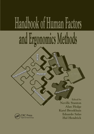 bokomslag Handbook of Human Factors and Ergonomics Methods