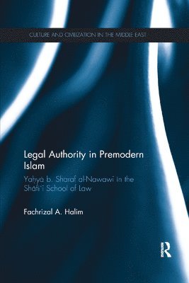 Legal Authority in Premodern Islam 1
