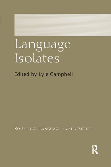 Lyle Campbell - Language Isolates, Häftad