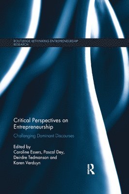 Critical Perspectives on Entrepreneurship 1