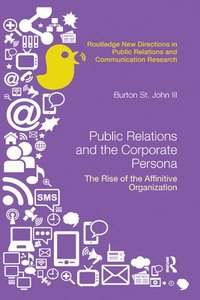 bokomslag Public Relations and the Corporate Persona