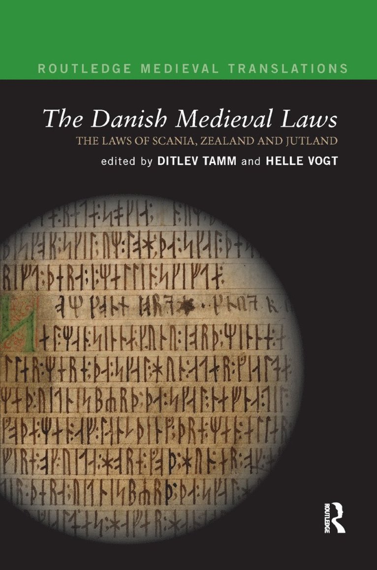 Ditlev Tamm, Helle Vogt - Danish Medieval Laws, Häftad