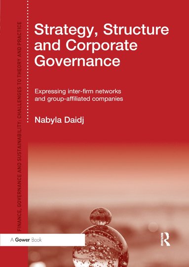 bokomslag Strategy, Structure and Corporate Governance