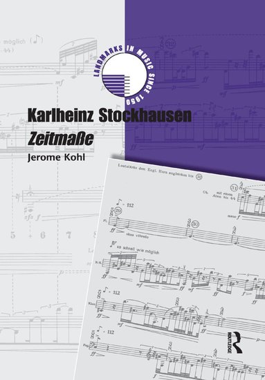 bokomslag Karlheinz Stockhausen: Zeitma?