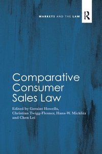 bokomslag Comparative Consumer Sales Law