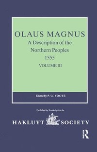 bokomslag Olaus Magnus, A Description of the Northern Peoples, 1555