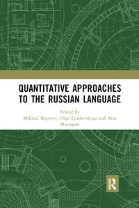 bokomslag Quantitative Approaches to the Russian Language