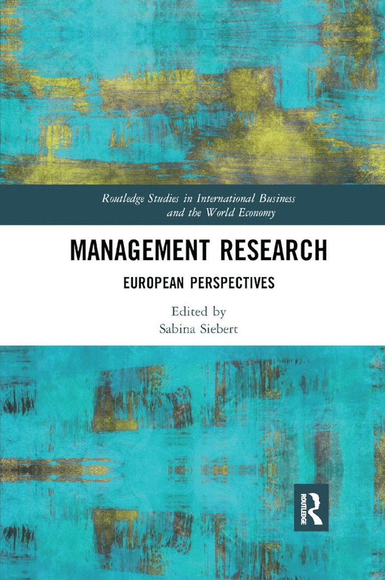 Sabina Siebert, UK) Siebert, Sabina (University of Glasgow - Management Research, Häftad