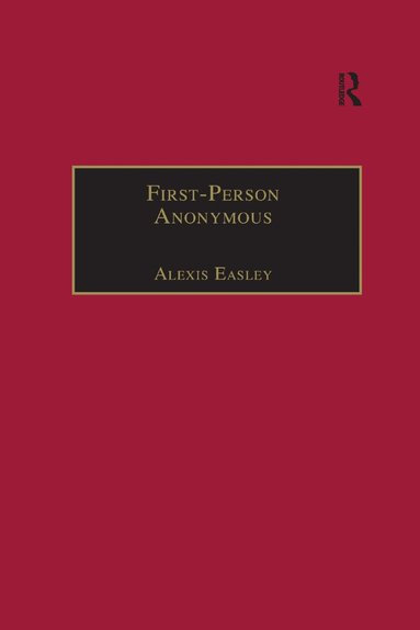 Alexis Easley - First-Person Anonymous, Häftad