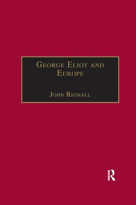 George Eliot and Europe 1