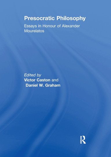 Daniel W. Graham, Victor Caston - Presocratic Philosophy, Häftad