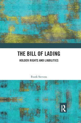 Frank Stevens - Bill of Lading, Häftad