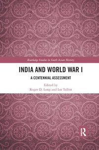 bokomslag India and World War I