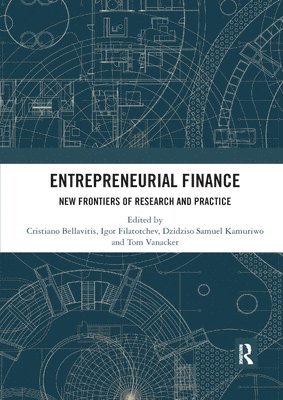 bokomslag Entrepreneurial Finance