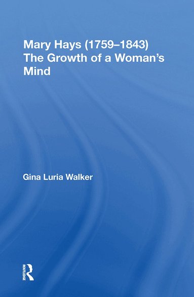 Gina Luria Walker - Mary Hays (1759?1843), Häftad