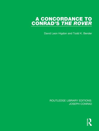 bokomslag Concordance to Conrad's The Rover