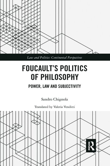 bokomslag Foucault's Politics of Philosophy