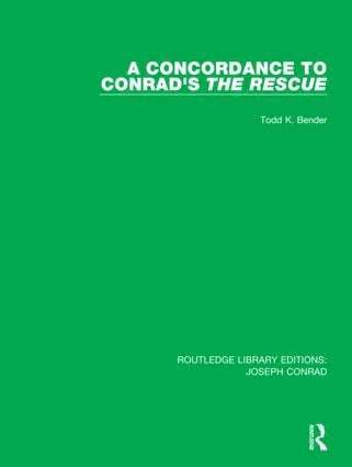 Concordance to Conrad's The Rescue