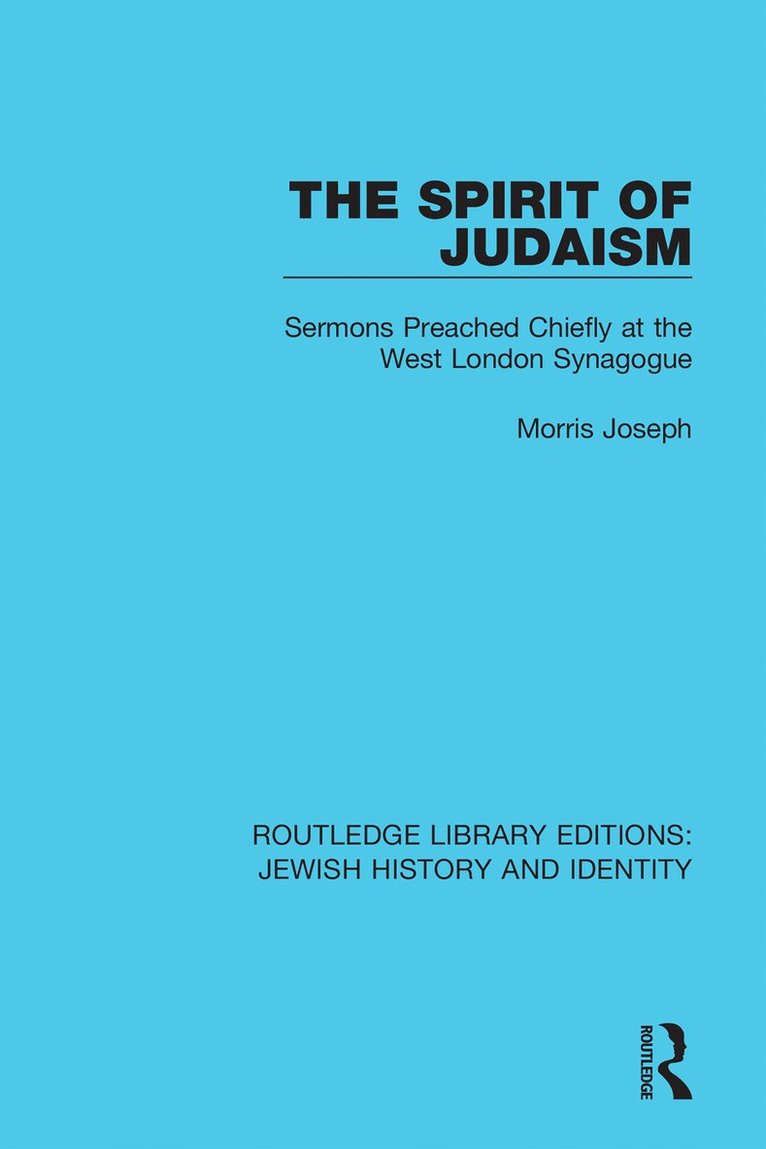 Spirit of Judaism 1