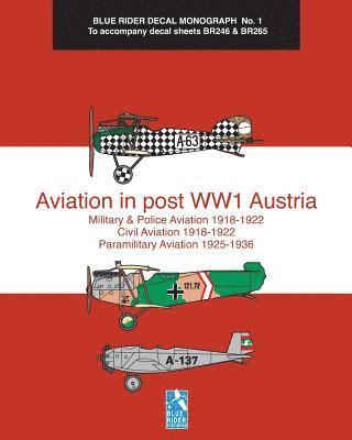 bokomslag Aviation in post WW1 Austria