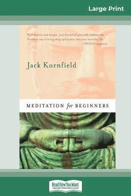 Meditation For Beginners (16pt Large Print Edition) 1