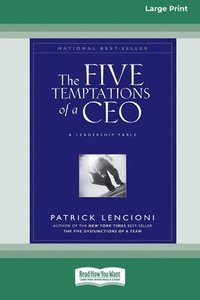 bokomslag The Five Temptations of a CEO