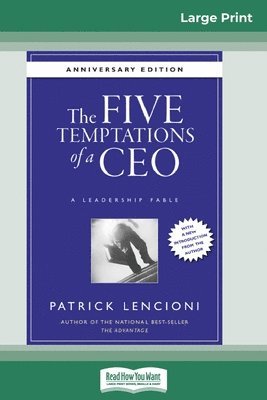 bokomslag The Five Temptations of a CEO